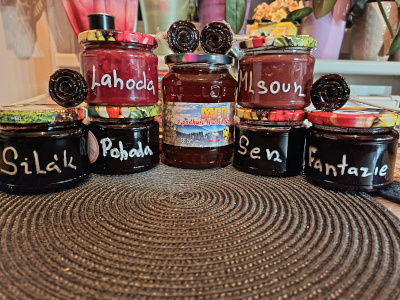 Borůvkové marmelády: Silák, Pohoda, Sen, Fantazie